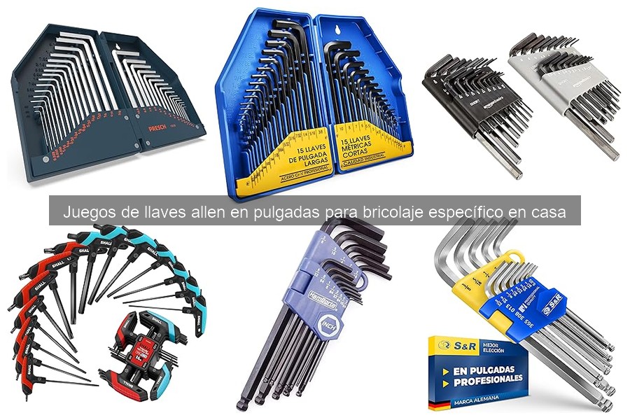 Guía de compra de llaves allen en pulgadas para bricolaje