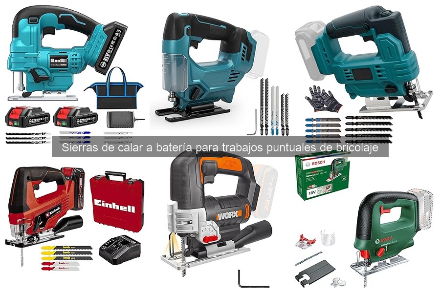 Guía de compra de sierras de calar a batería para bricolaje