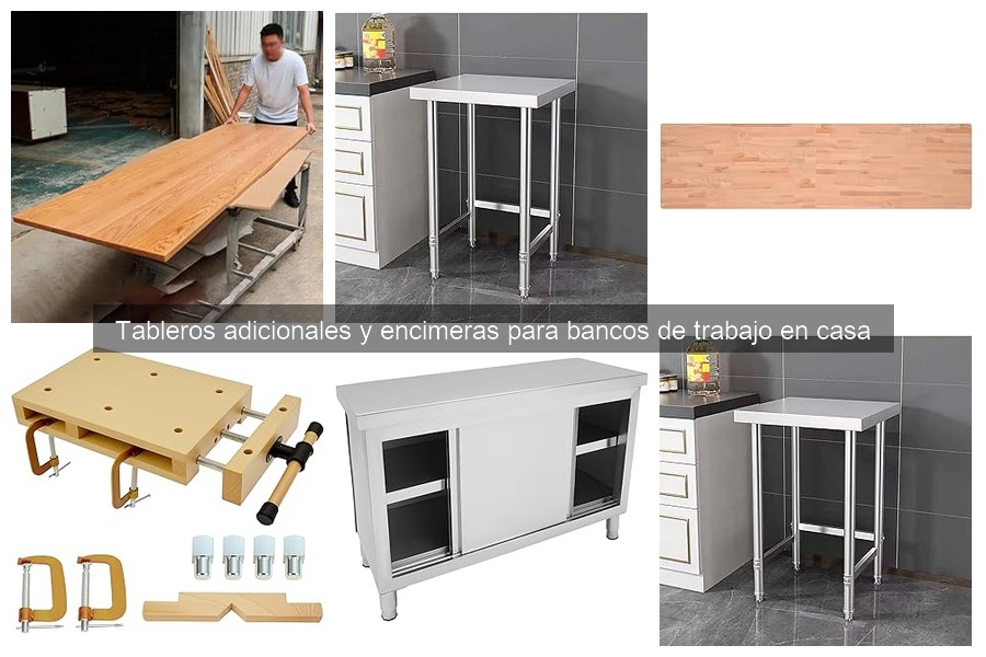Guía de compra de tableros y encimeras para bancos de trabajo