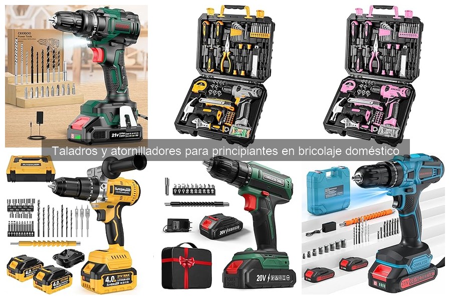 Guía de compra de taladros para bricolaje en casa