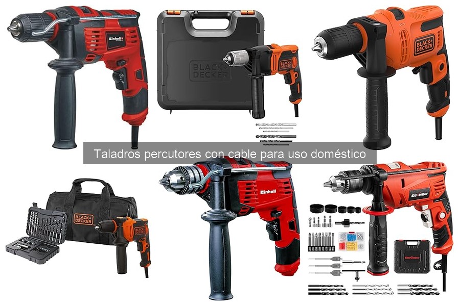 Guía de compra de taladros percutores con cable