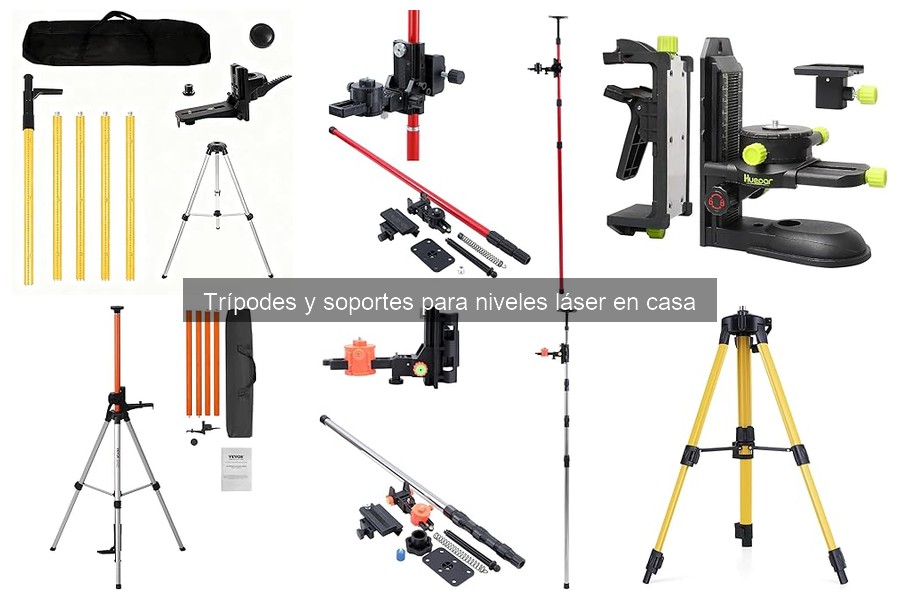 Guía de compra de trípodes para niveles láser en casa