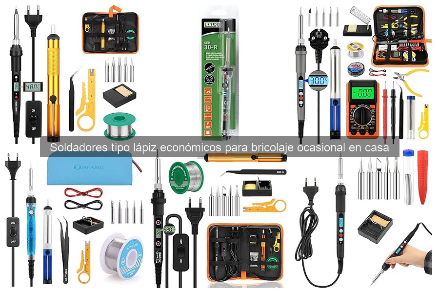 Guía de compra: Soldadores tipo lápiz económicos para bricolaje