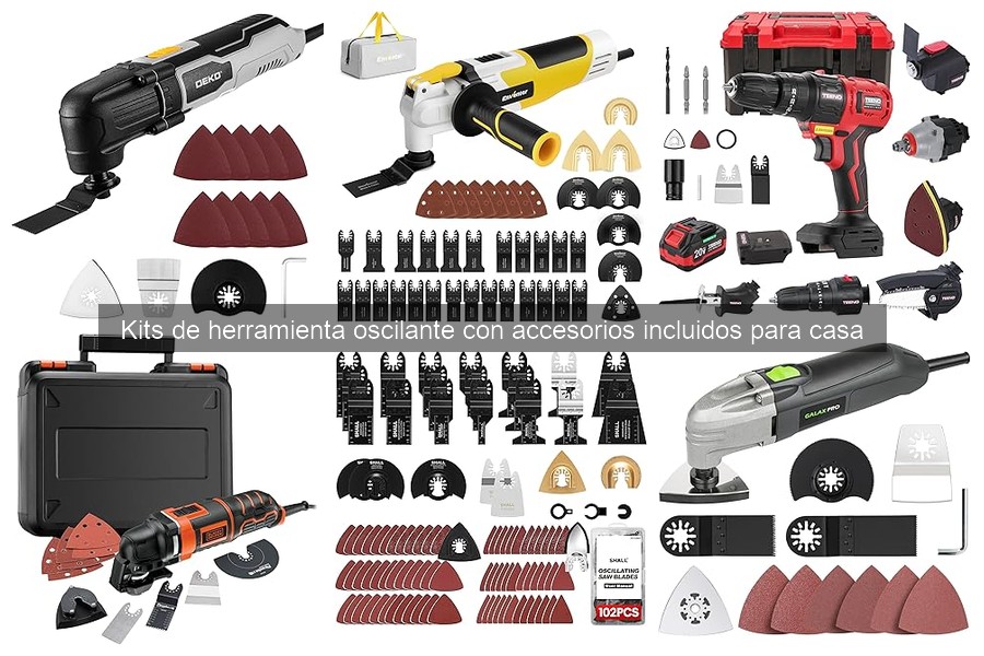 Guía de seguridad para usar kits de herramienta oscilante