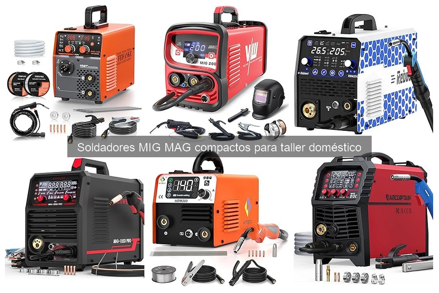Guía de uso de soldadores MIG MAG compactos para el hogar