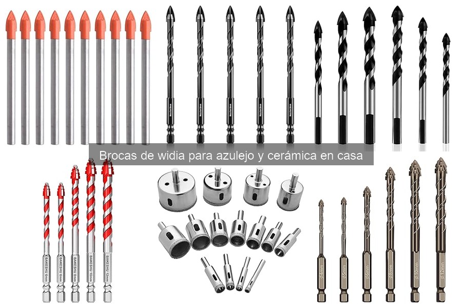 Guía para Comprar Brocas de Widia para Azulejo y Cerámica