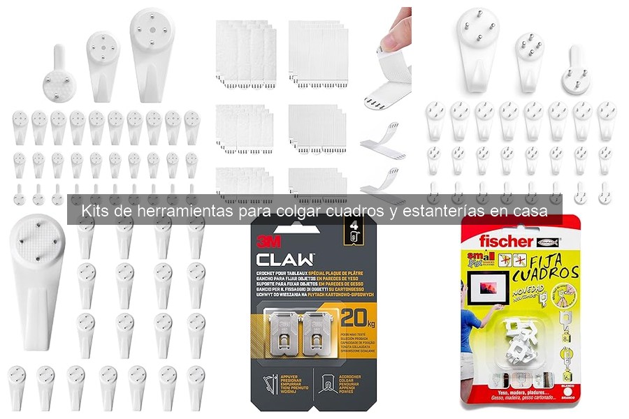 Guía para elegir el mejor kit de herramientas para colgar cuadros