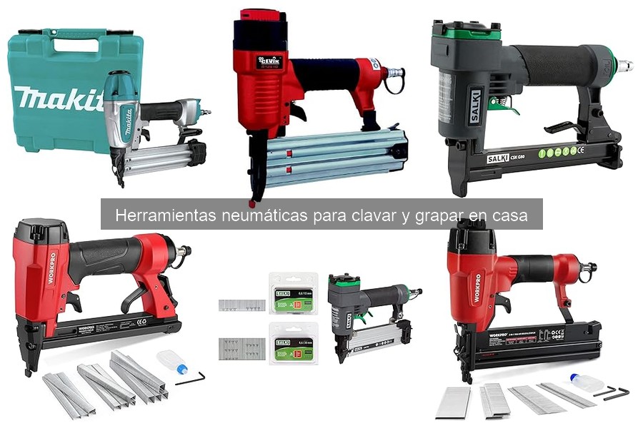 Guía para elegir la mejor grapadora neumática para bricolaje