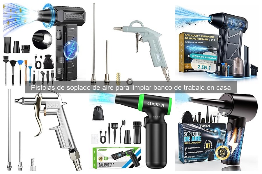 Guía para Elegir la Pistola de Soplado de Aire Ideal