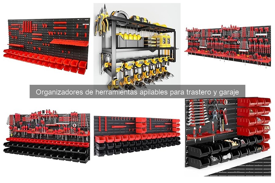 Guía para elegir organizadores de herramientas apilables