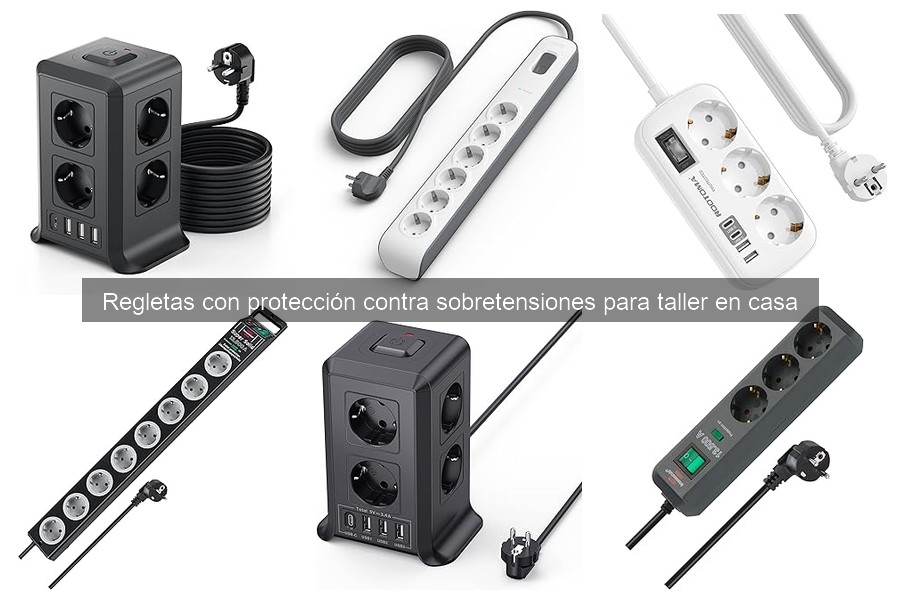 Guía para elegir regletas con protección contra sobretensiones