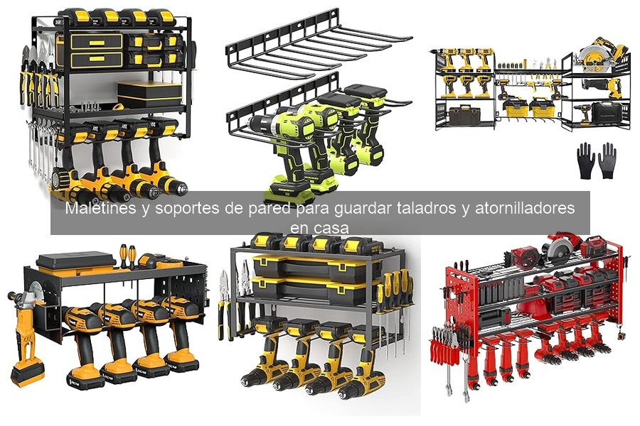 Guía para elegir soportes de pared para herramientas
