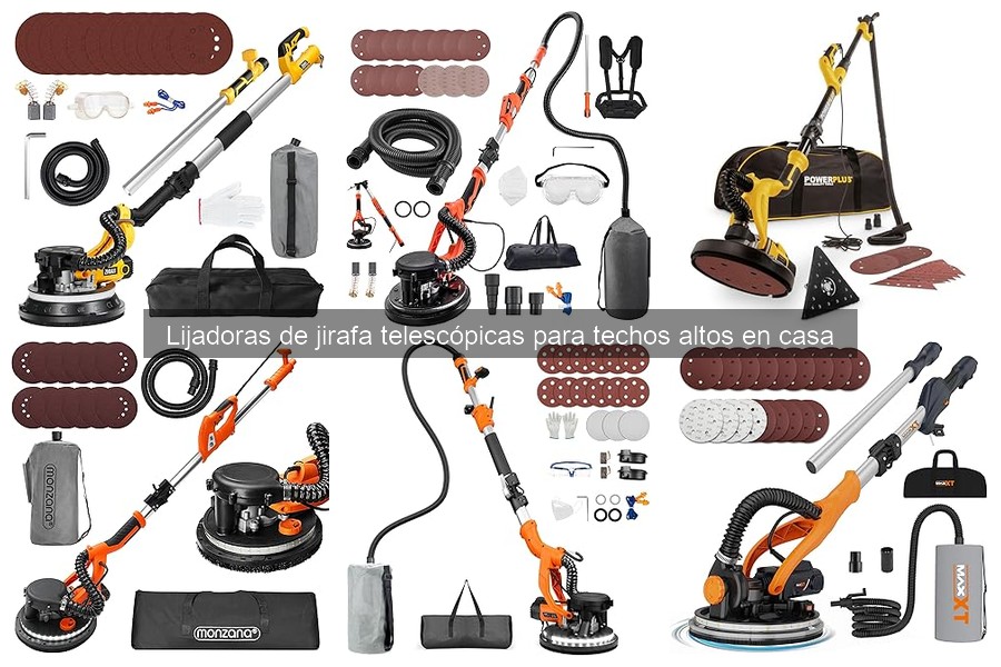 Guía para elegir una lijadora de jirafa telescópica adecuada