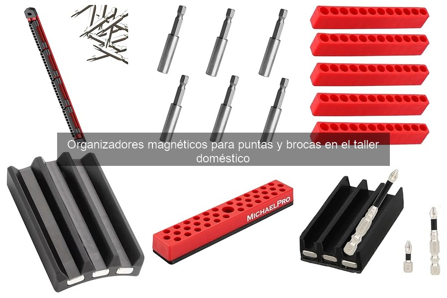 Guía para instalar un organizador magnético de brocas