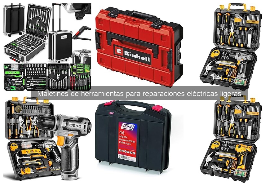 Herramientas esenciales para un maletín de reparación eléctrica