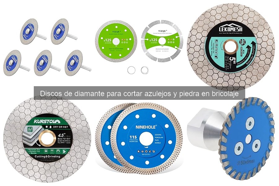 Instala fácilmente un disco de diamante en tu herramienta de corte