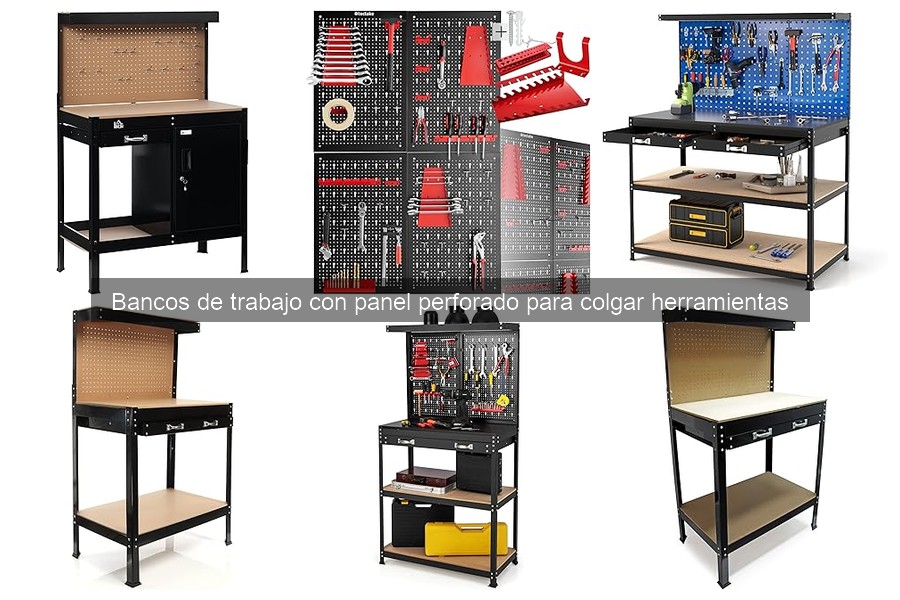 Instala tu Banco de Trabajo con Panel Perforado Fácilmente