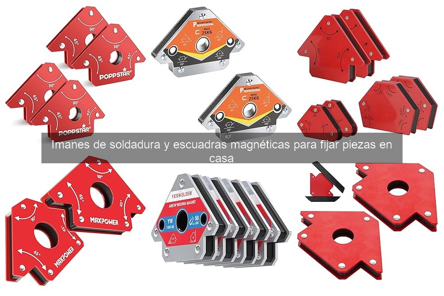 Instalación de escuadras magnéticas: guía paso a paso