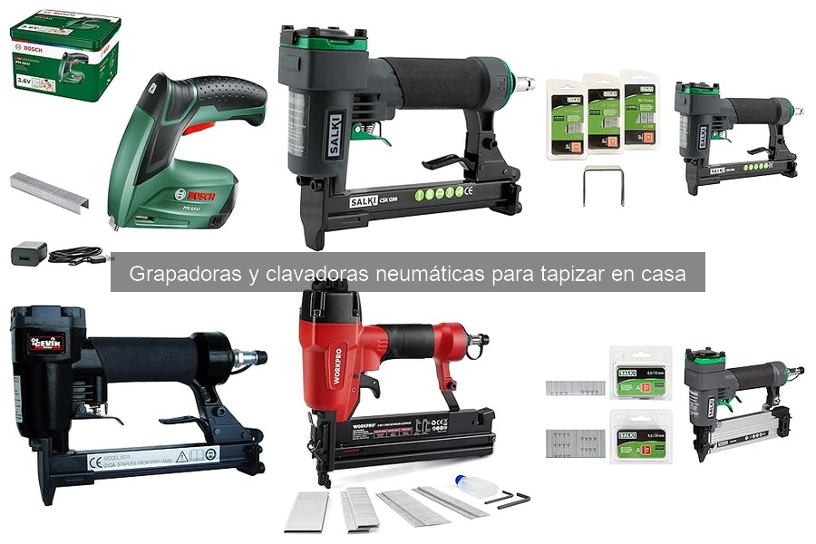 Instrucciones para instalar y configurar tu grapadora neumática