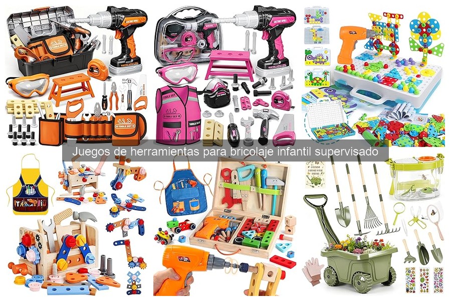 Juegos de herramientas para bricolaje infantil: educación y diversión