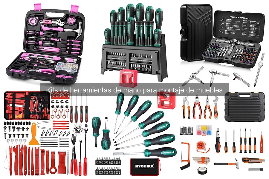 Kit de herramientas de mano para montaje de muebles: ¿Qué es?