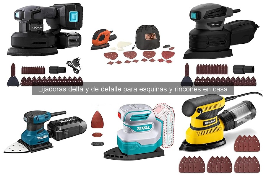 Lijadora de detalle vs. lijadora manual: ¿cuándo elegir cada una?