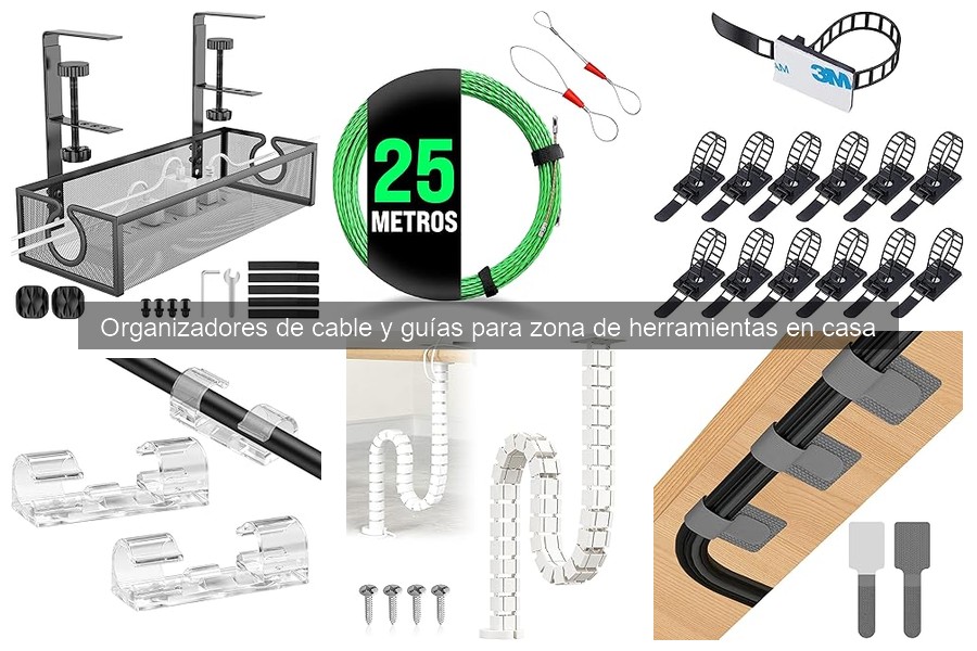 Mantén tus organizadores de cable en perfecto estado