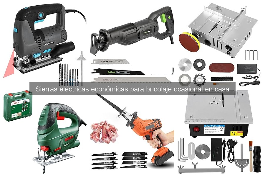 Mantenimiento básico de sierras eléctricas económicas