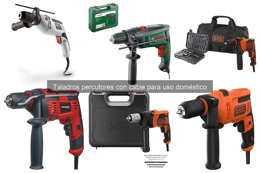 Mantenimiento básico de taladros percutores con cable