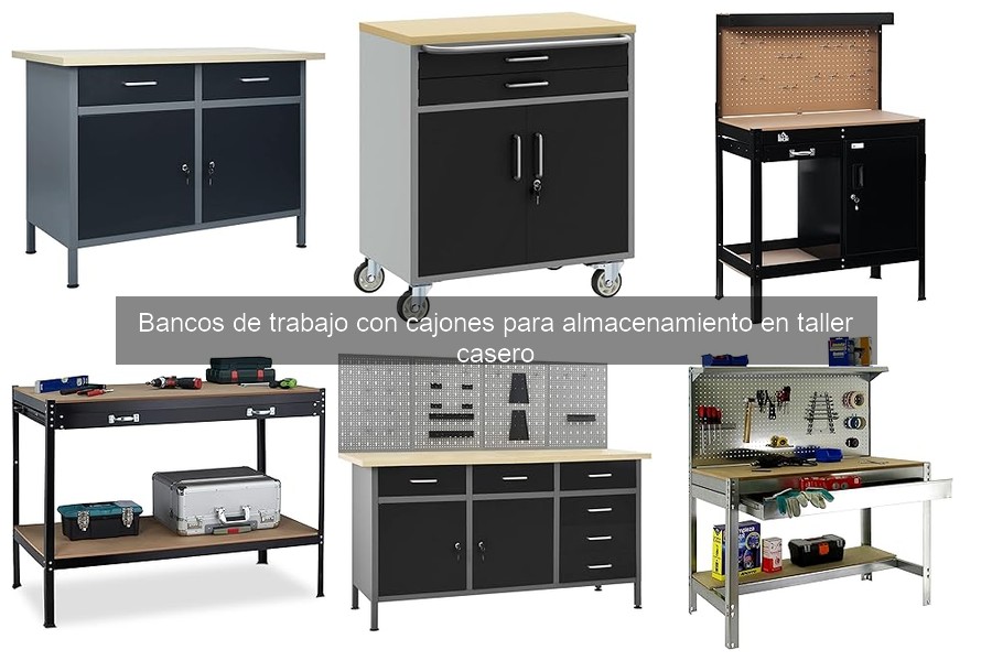 Mantenimiento de bancos de trabajo con cajones en tu taller