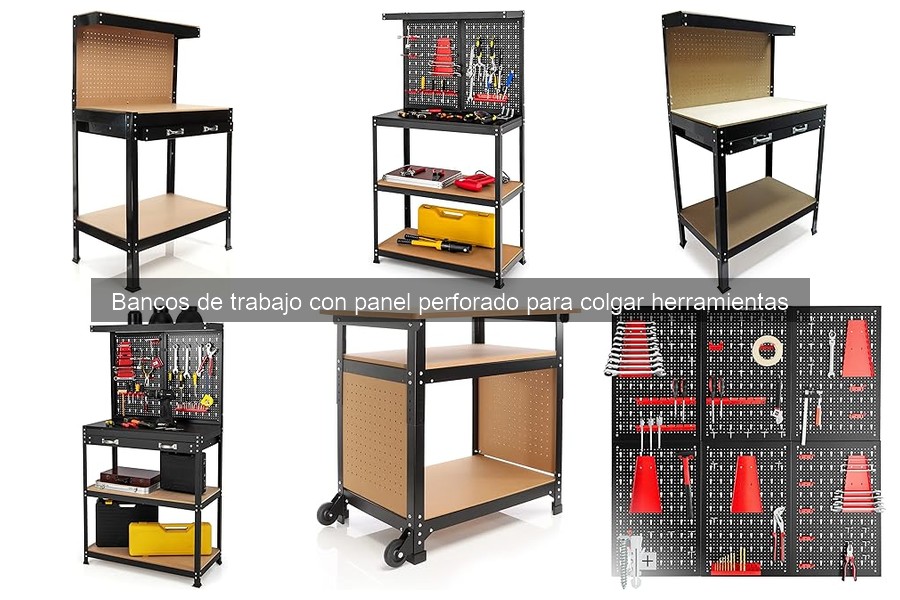 Mantenimiento de bancos de trabajo con panel perforado