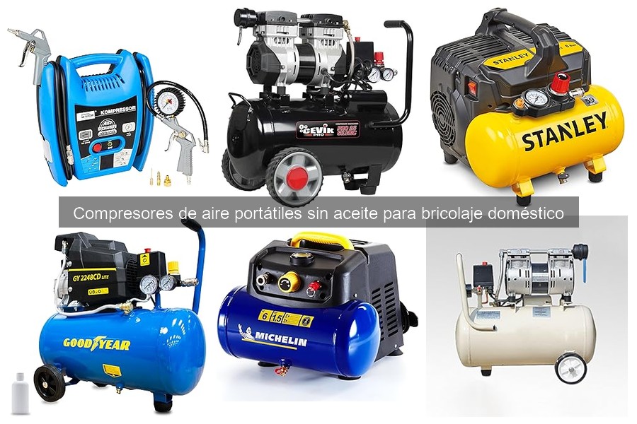 Mantenimiento de Compresores de Aire Portátiles Sin Aceite
