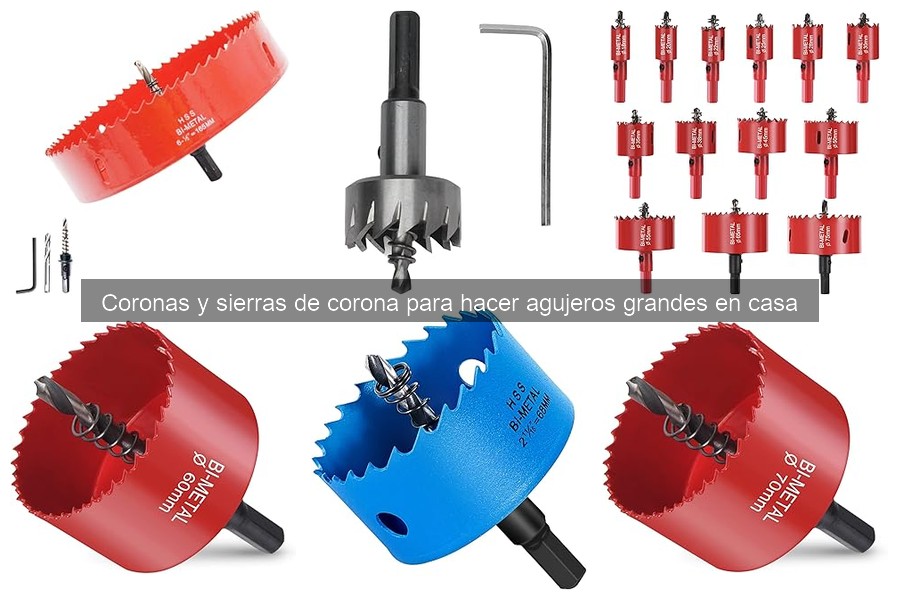 Mantenimiento de coronas y sierras de corona: Consejos útiles