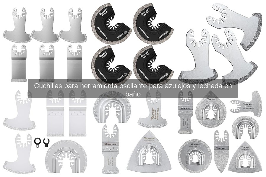 Mantenimiento de cuchillas para herramientas oscilantes