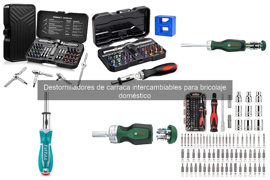 Mantenimiento de destornilladores de carraca intercambiables
