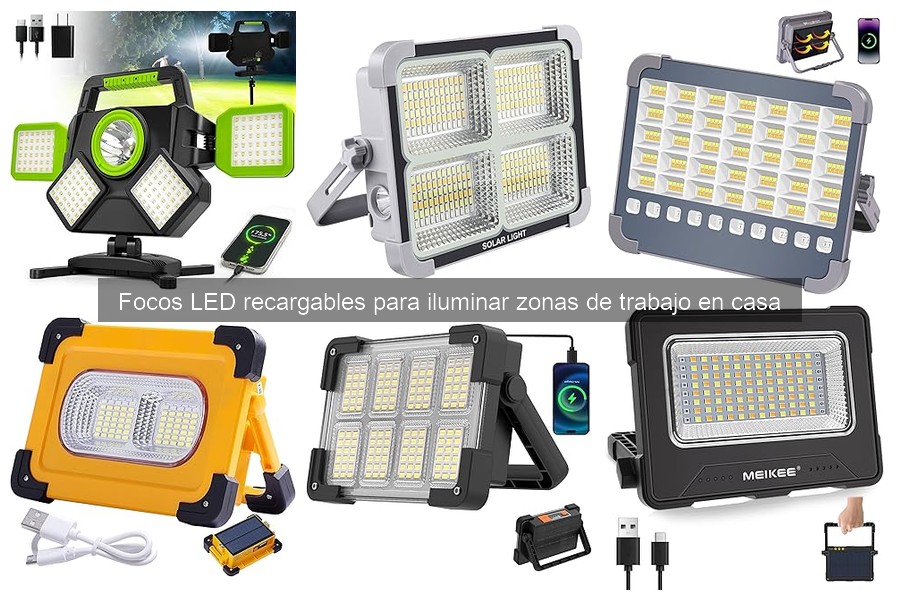 Mantenimiento de focos LED recargables: consejos prácticos