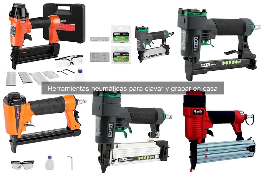 ** Mantenimiento de herramientas neumáticas para clavar y grapar
