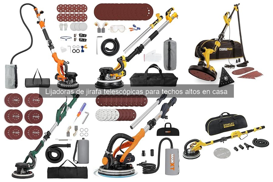 Mantenimiento de Lijadoras de Jirafa Telescópicas: Tips Clave