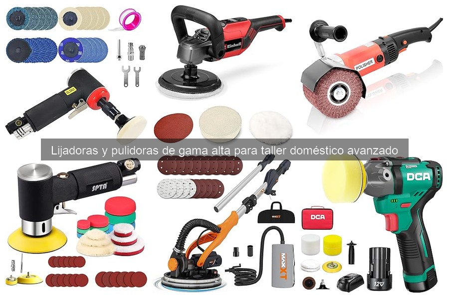Mantenimiento de lijadoras y pulidoras de alta gama