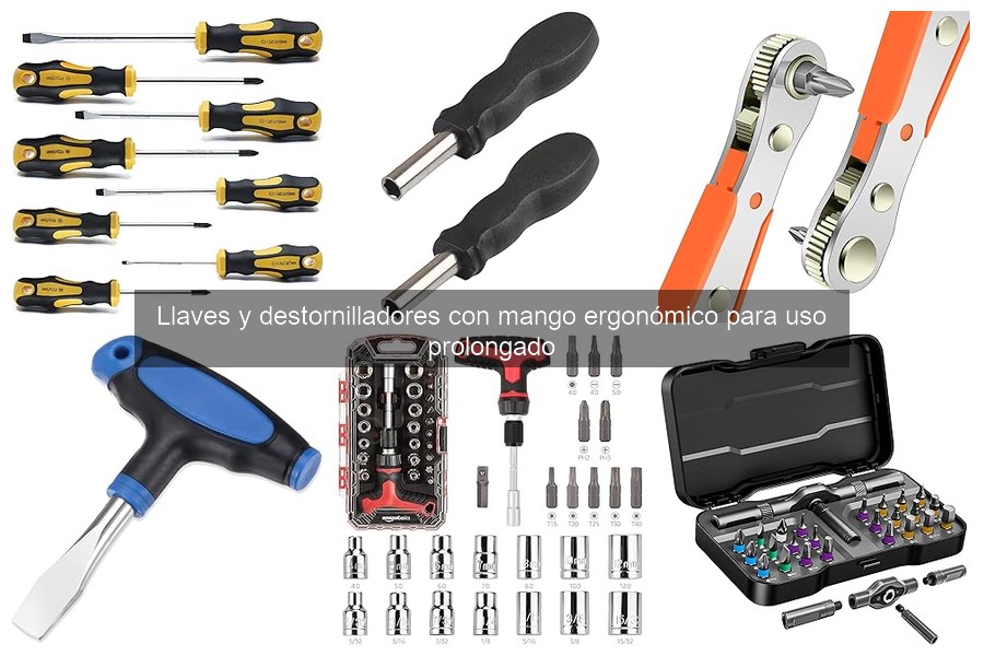 Mantenimiento de llaves y destornilladores ergonómicos