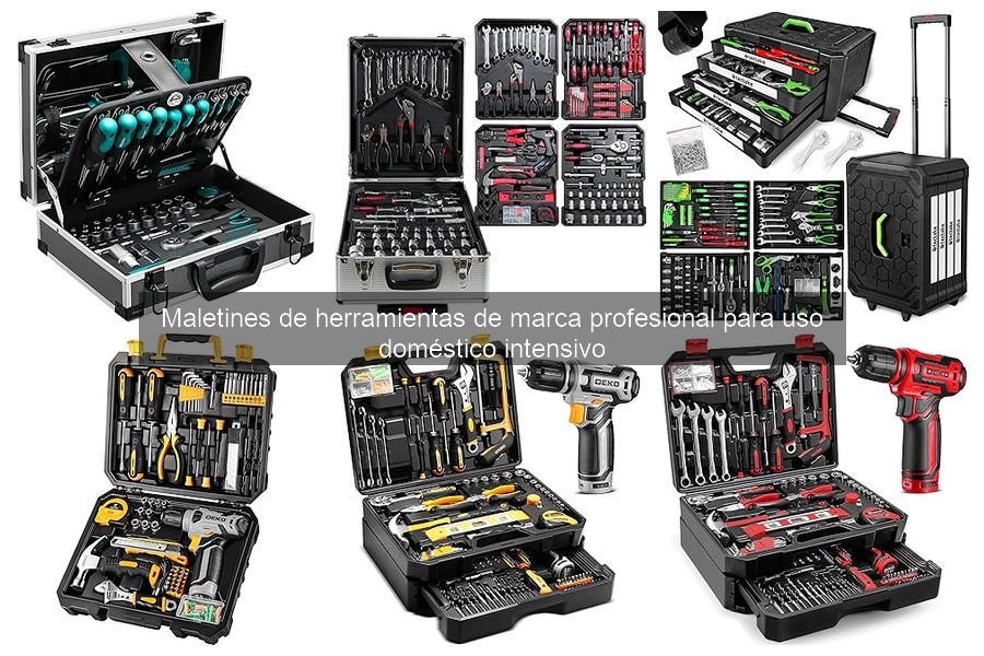 Mantenimiento de maletines de herramientas profesionales