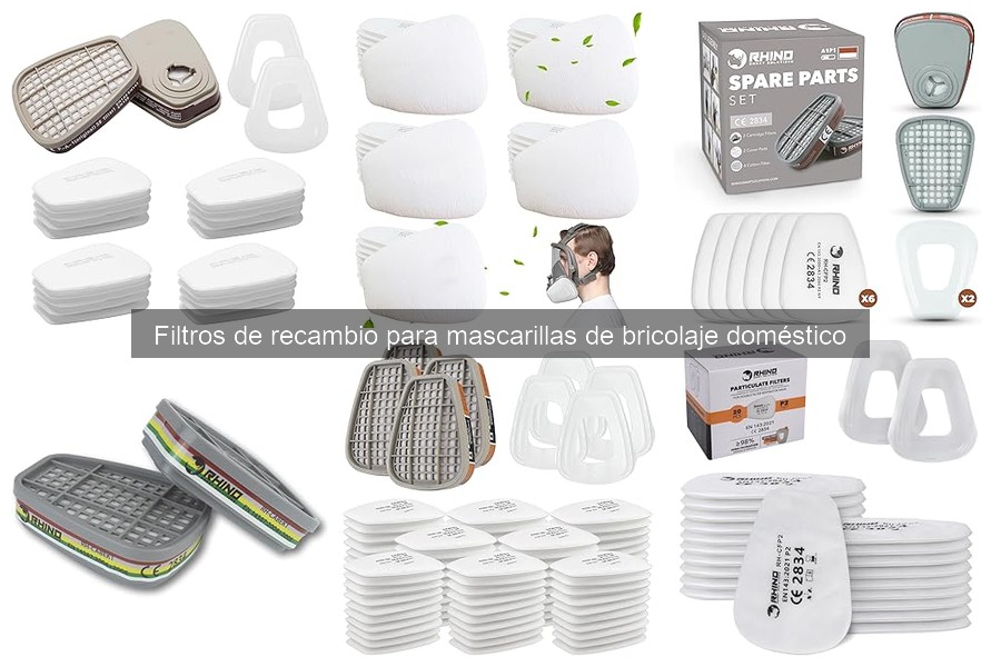 Mantenimiento de Mascarillas de Bricolaje y Filtros de Recambio