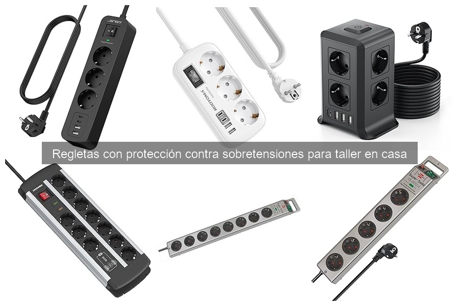 Mantenimiento de Regletas con Protección Contra Sobretensiones