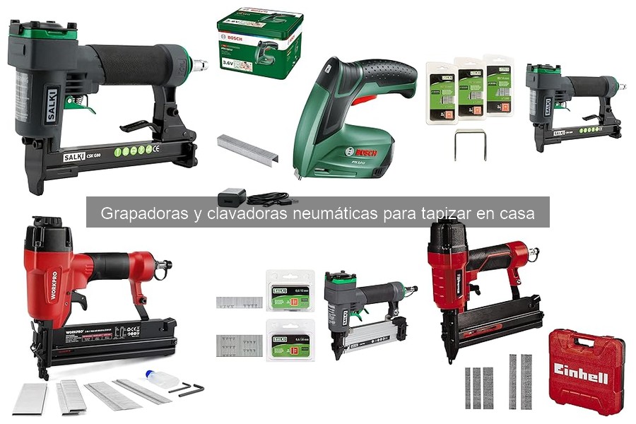 Mantenimiento efectivo de grapadoras neumáticas en casa