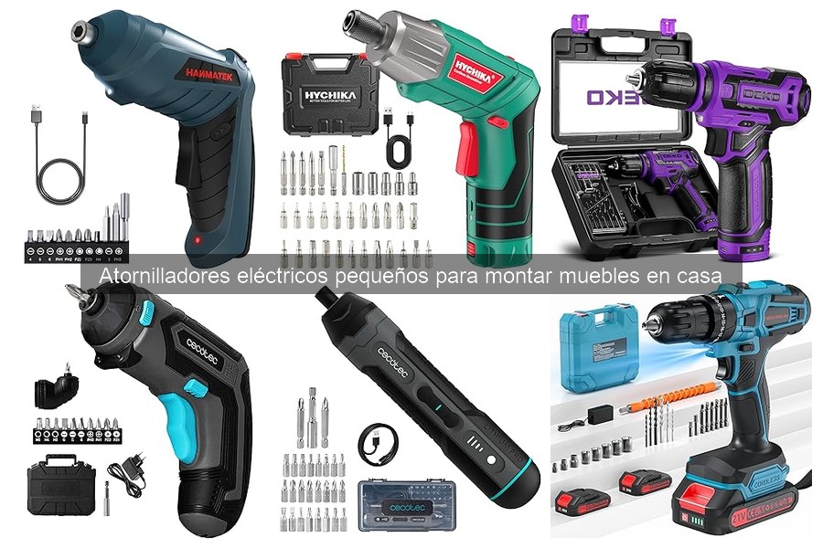 Mantenimiento eficaz de atornilladores eléctricos pequeños