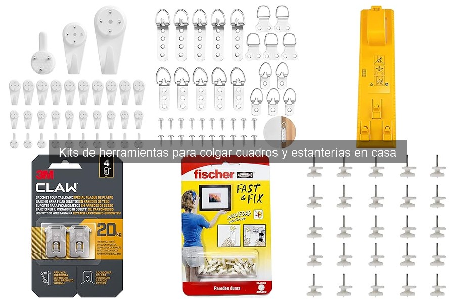 Mantenimiento eficiente de herramientas para colgar cuadros