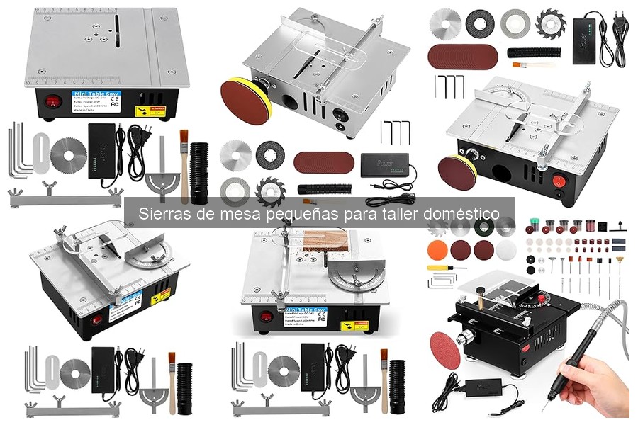 Mantenimiento eficiente de sierras de mesa pequeñas