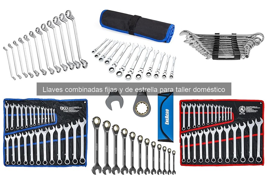 Mantenimiento y cuidado de llaves combinadas para taller