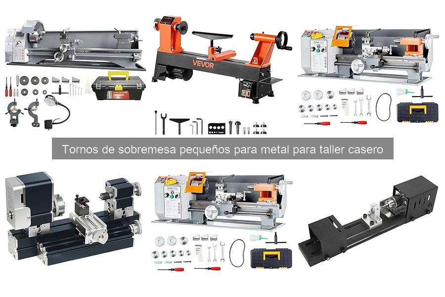 Mantenimiento y cuidado de tornos de sobremesa para metal