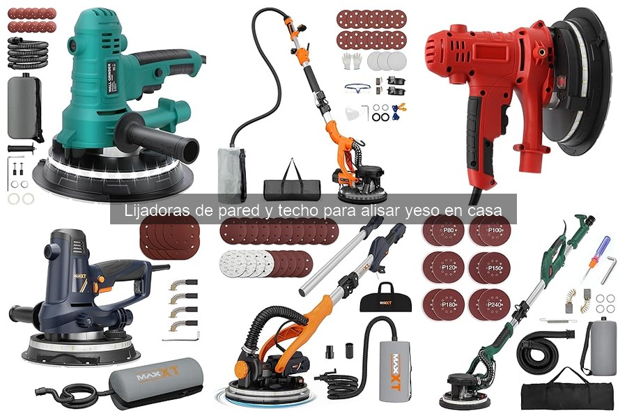 Mantenimiento y Cuidados de Lijadoras de Pared y Techo